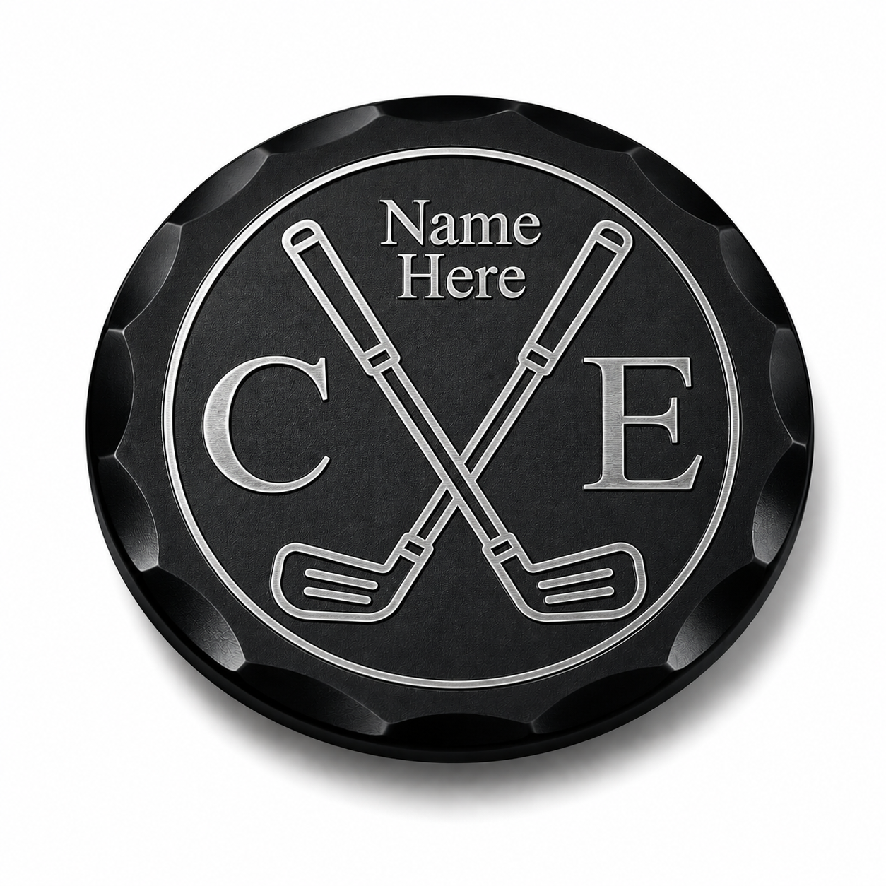 Custom Ball Marker in black