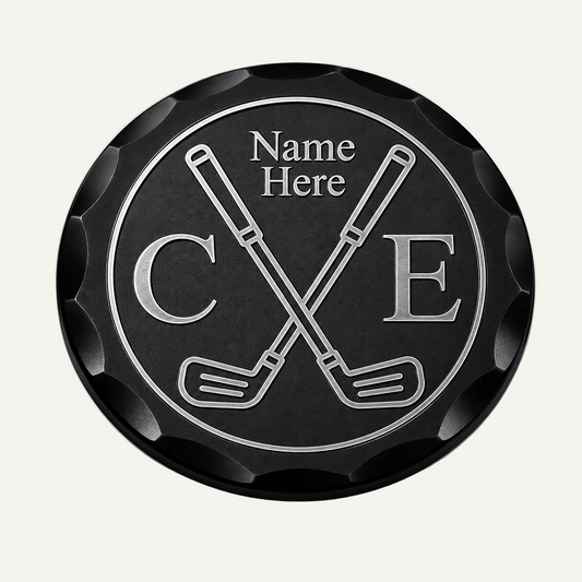 Custom Ball Marker in black