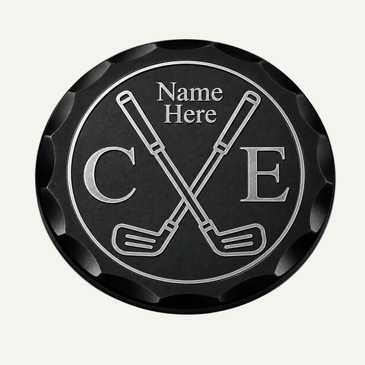 Custom Ball Marker in black