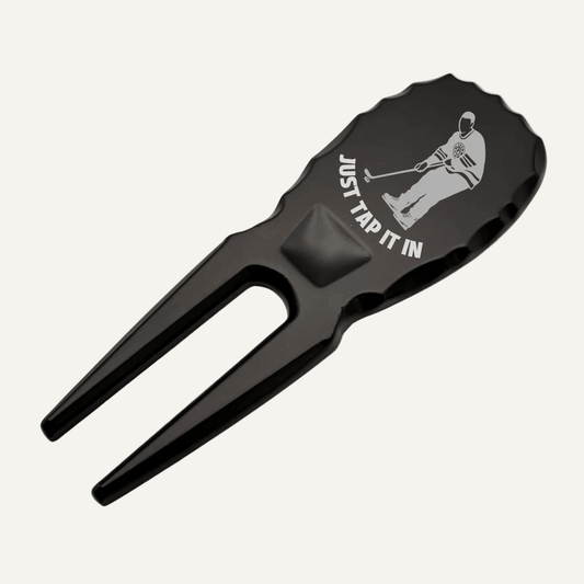 Happy Gilmore Divot tool in black