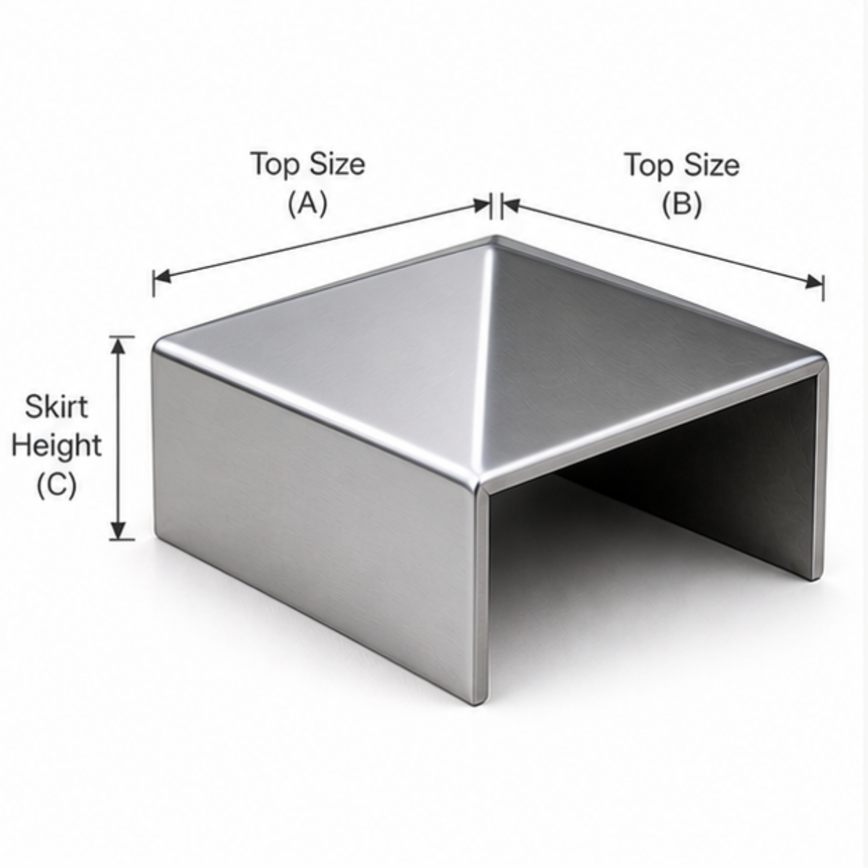 Stainless Steel Post Cap