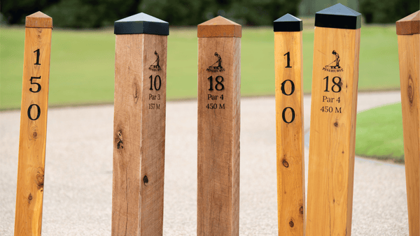 Custom Laser Engraved Golf Course Signage