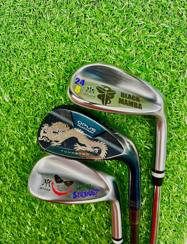Custom Laser Engraved Wedges