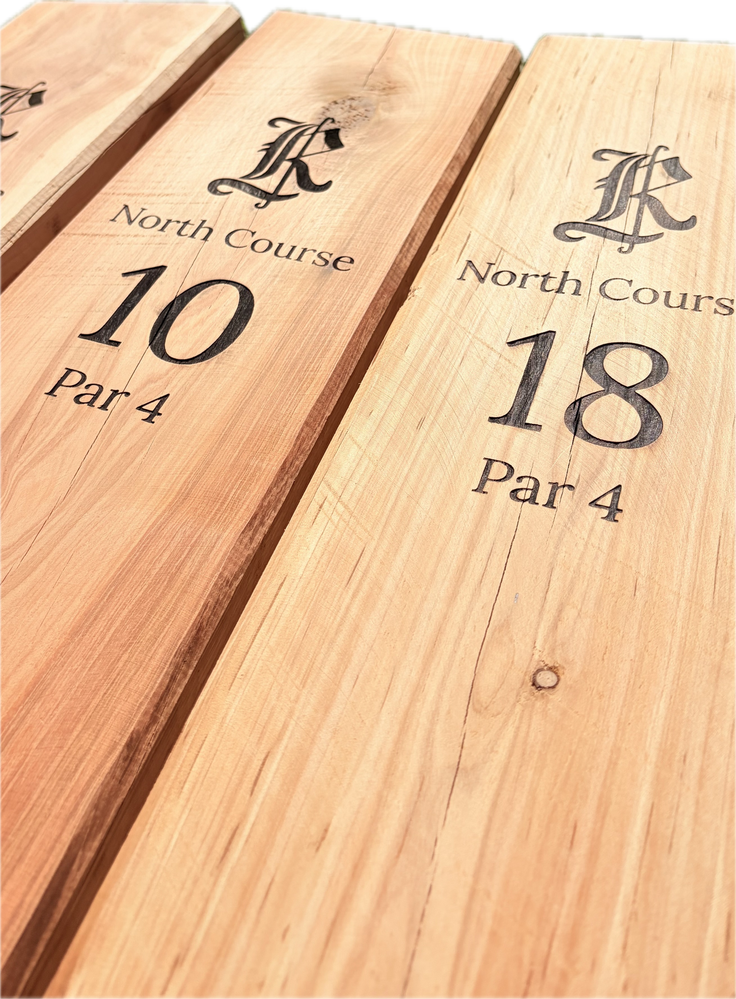 Cypress post Tee Sign