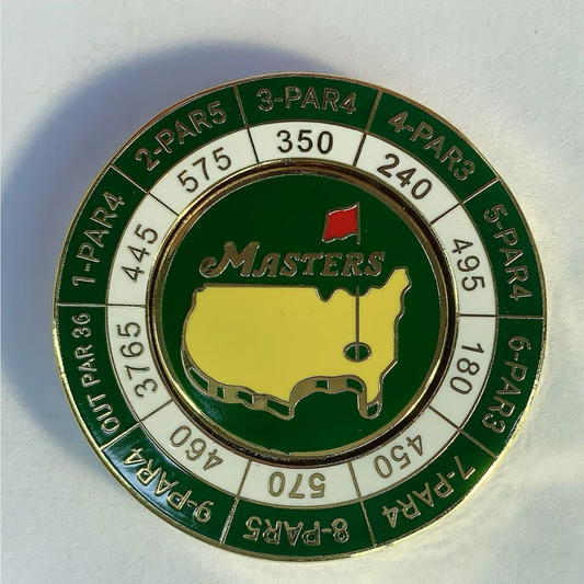 US Masters Golf Ball Marker (casino chip)