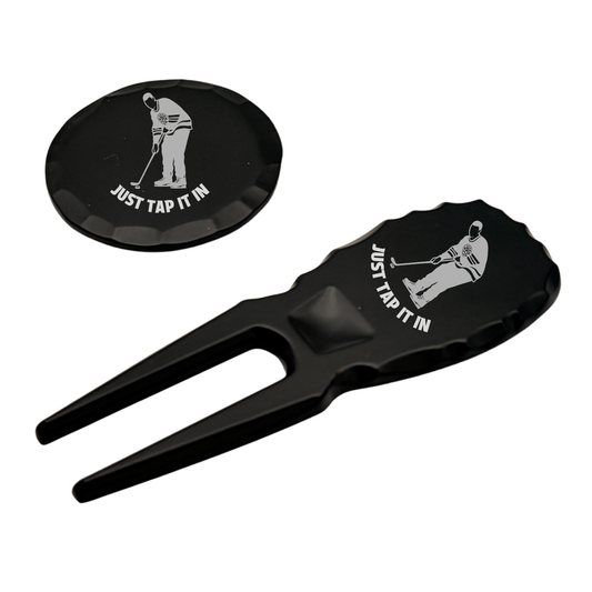 "Happy Gilmore" Ball Markers & Divot Tool Set