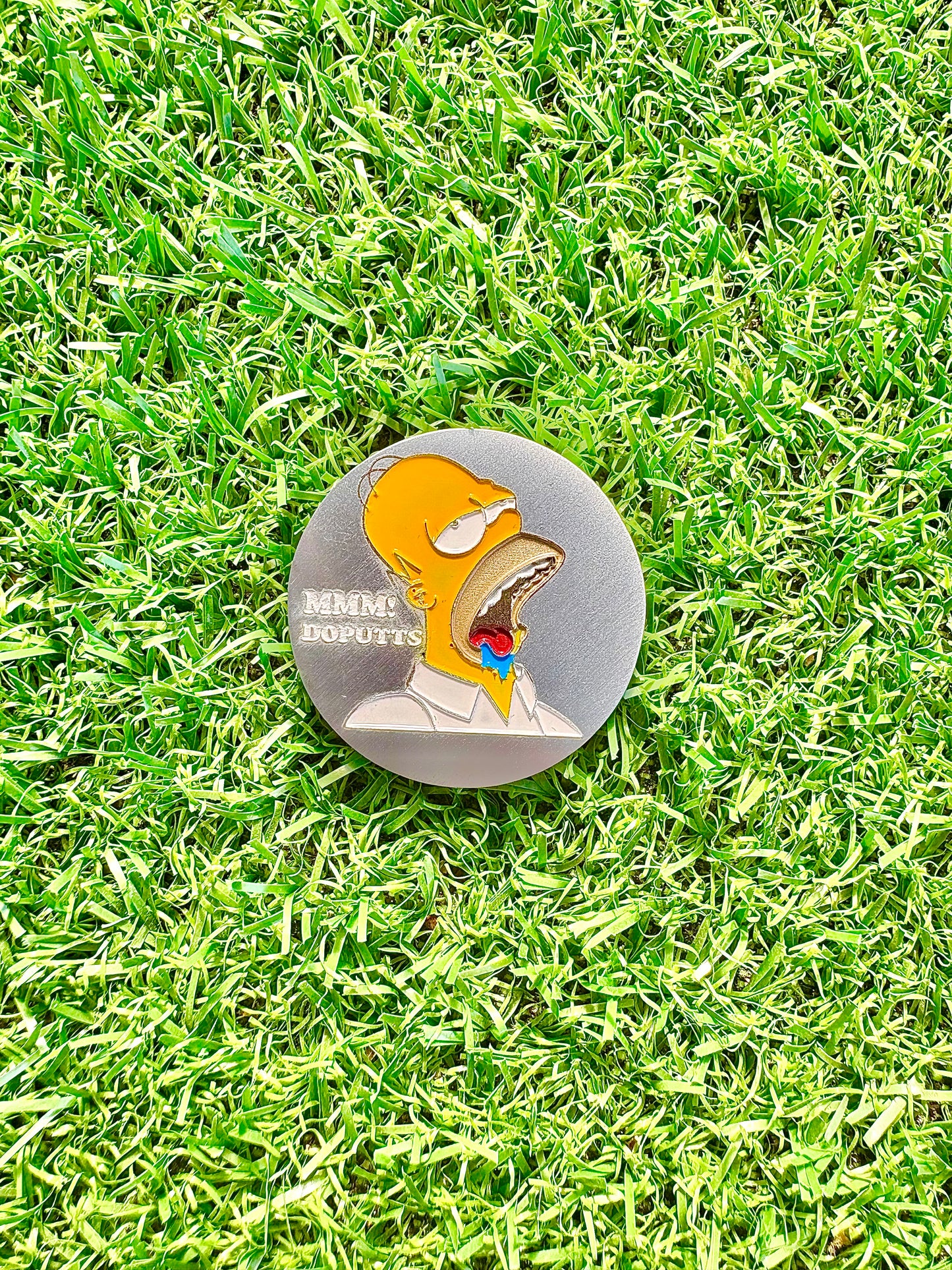Homer Simpson Custom Ball Marker