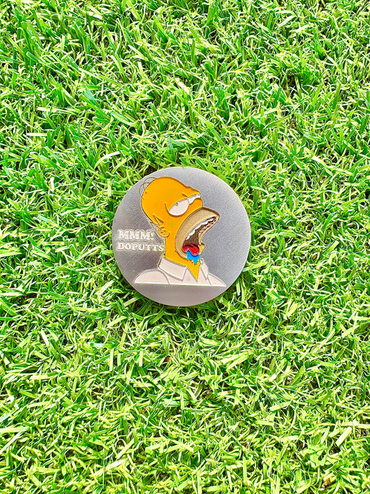 Homer Simpson Custom Ball Marker