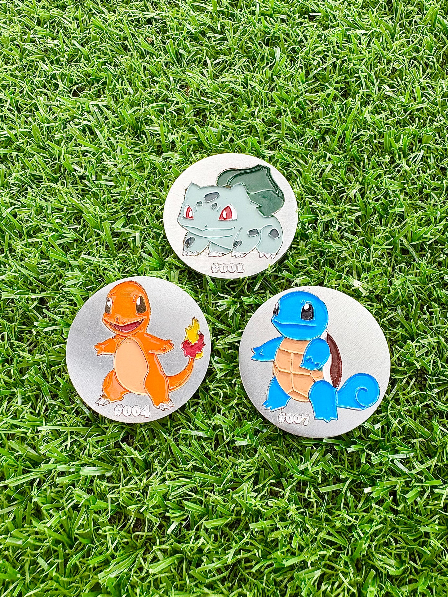 Pokemon Starter Pack Custom Ball Markers
