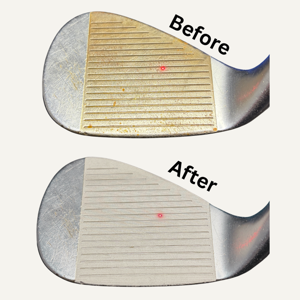 Golf Club Face Resurfacing - Standard Clean Up