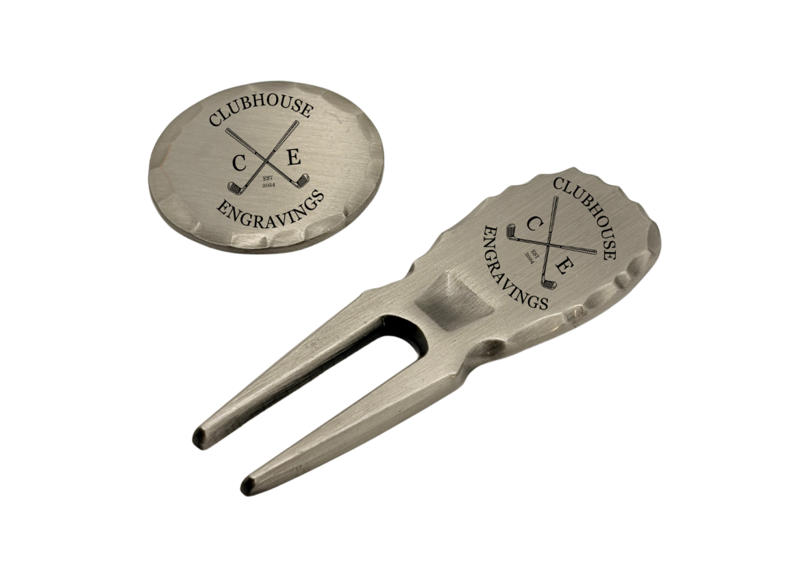 Custom Ball Marker & Divot Tool Set