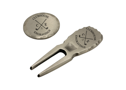 Custom Ball Marker & Divot Tool Set