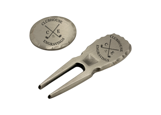 Custom Ball Marker & Divot Tool Set