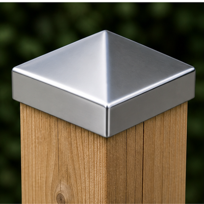 Stainless Steel Post Cap