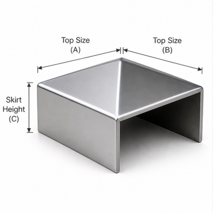 Stainless Steel Post Cap
